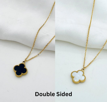 Reversible Clover Pendant