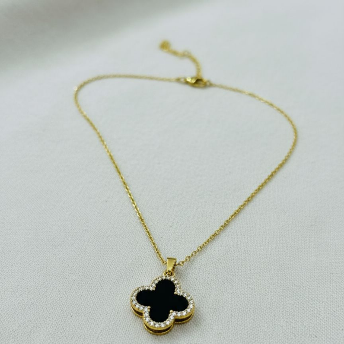 Black Clover Necklace